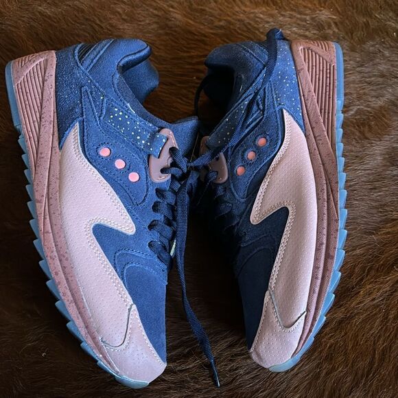 Rare Saucony Grid 8500 in Navy Salmon Size 8.5 : Néw No Box - Picture 4 of 8
